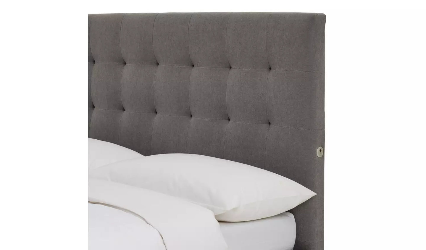 Bentley Kingsize 2.1 Sound TV Ottoman Bed - Grey